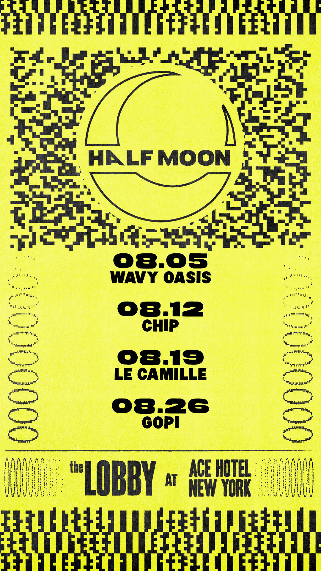 poster promotion half moon brooklyn