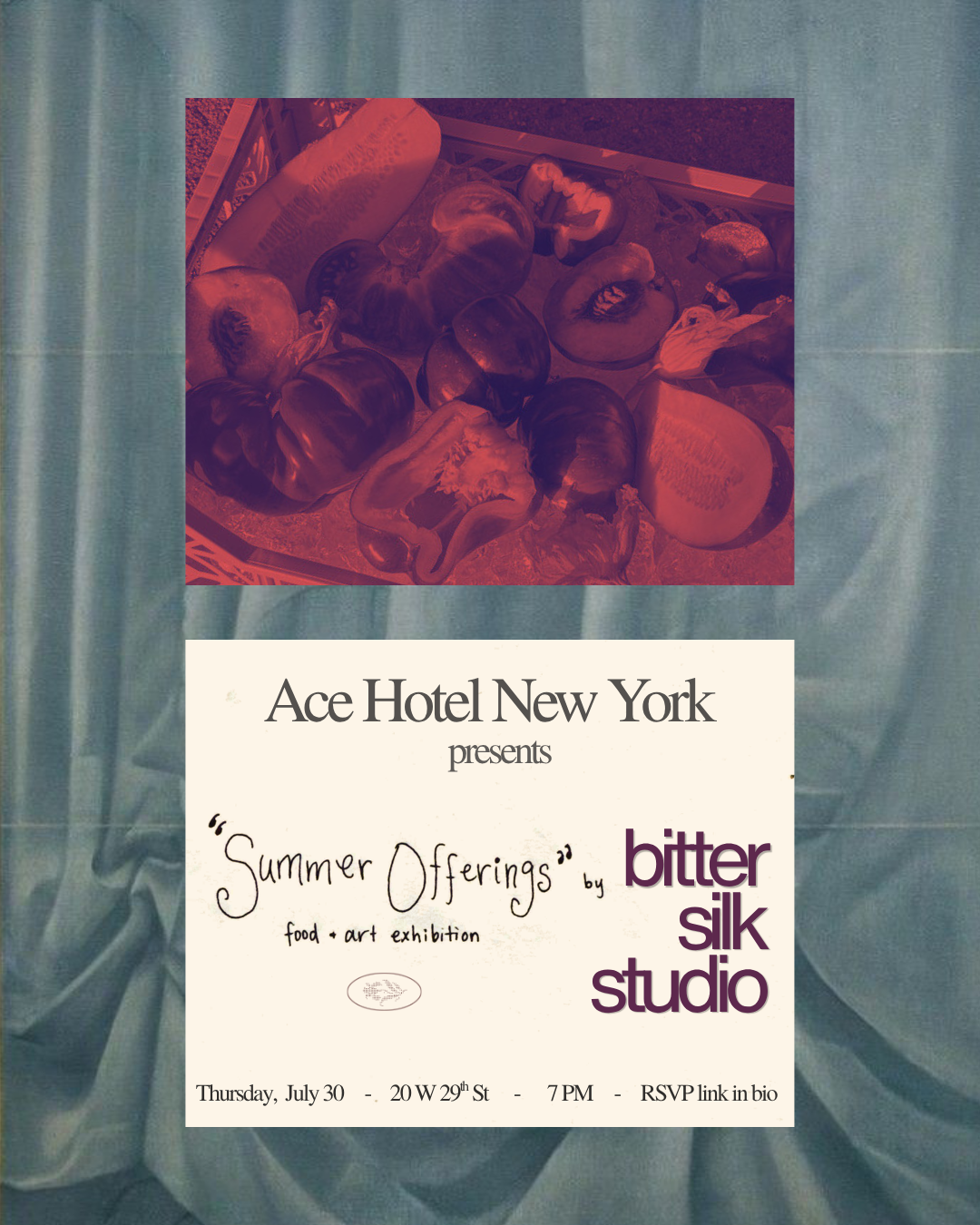 Summer offerings by bitter silk studio with Ace Hotel Partnership