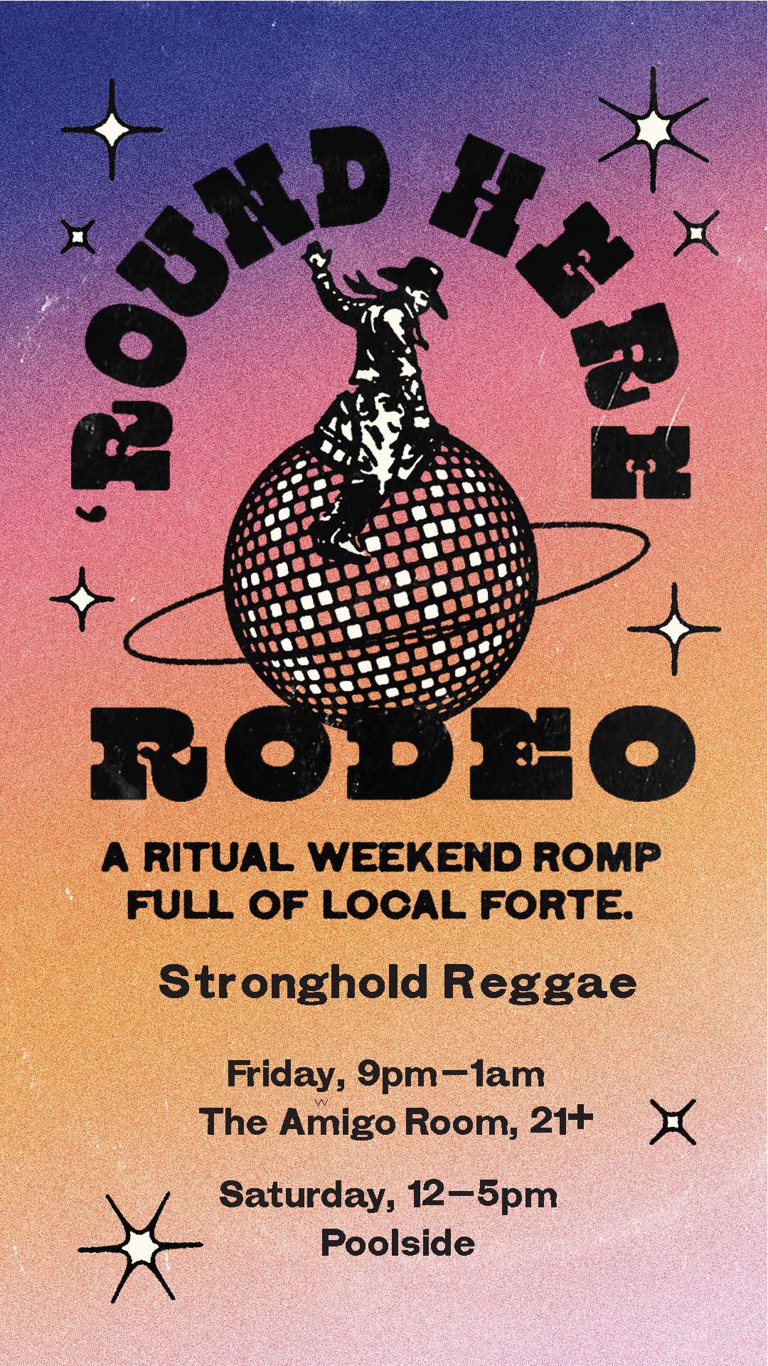 Round here rodeo stronghold reggae