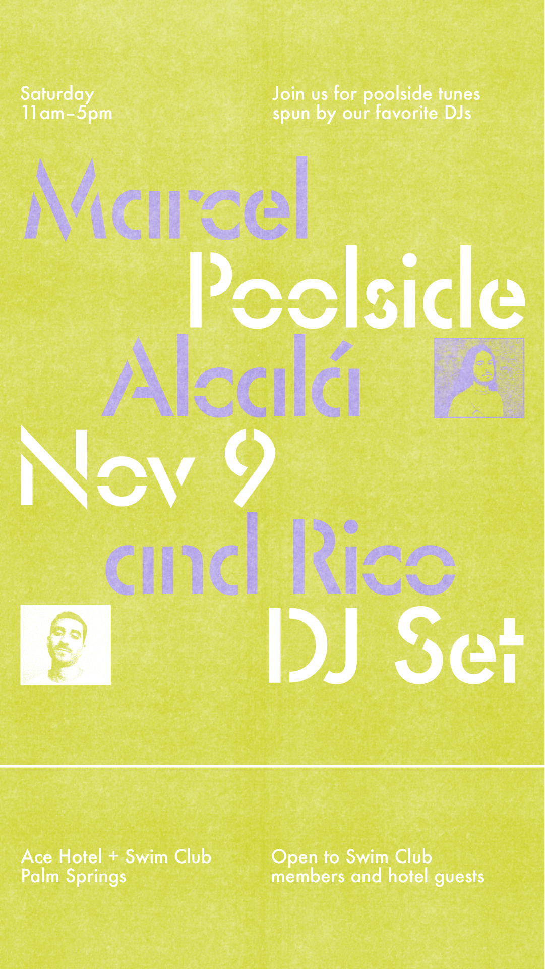 Marcel Alcala and Rico November 9 DJ set